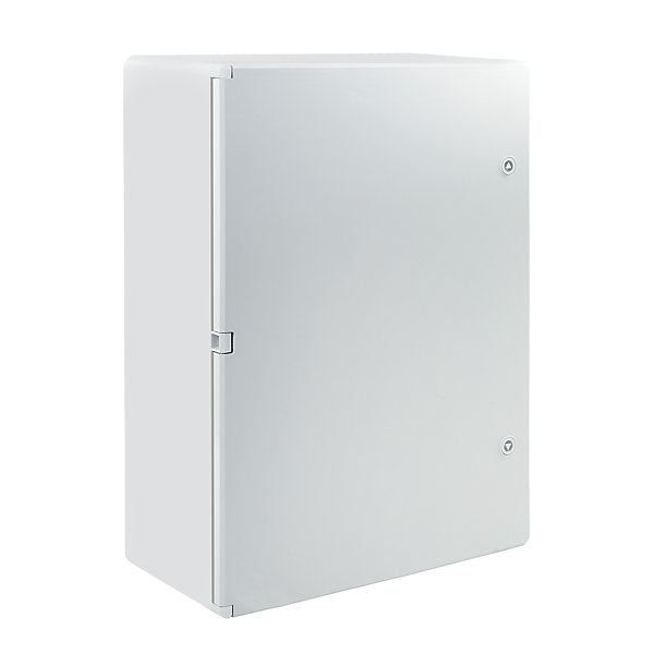 Boîtier hermétique ABS avec plaque de montage galvanisée et système de verrouillage sécurisé - H 60 x L 40 x P 20 cm