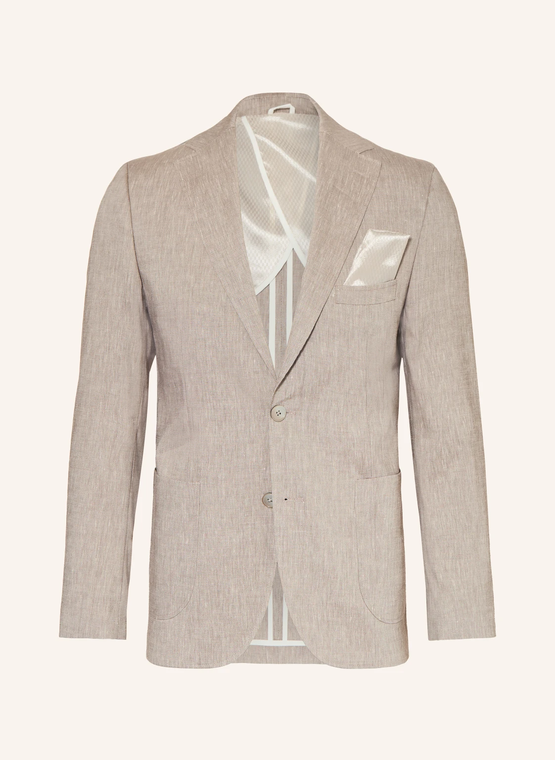 PAUL Anzugsakko Slim Fit mit Leinen