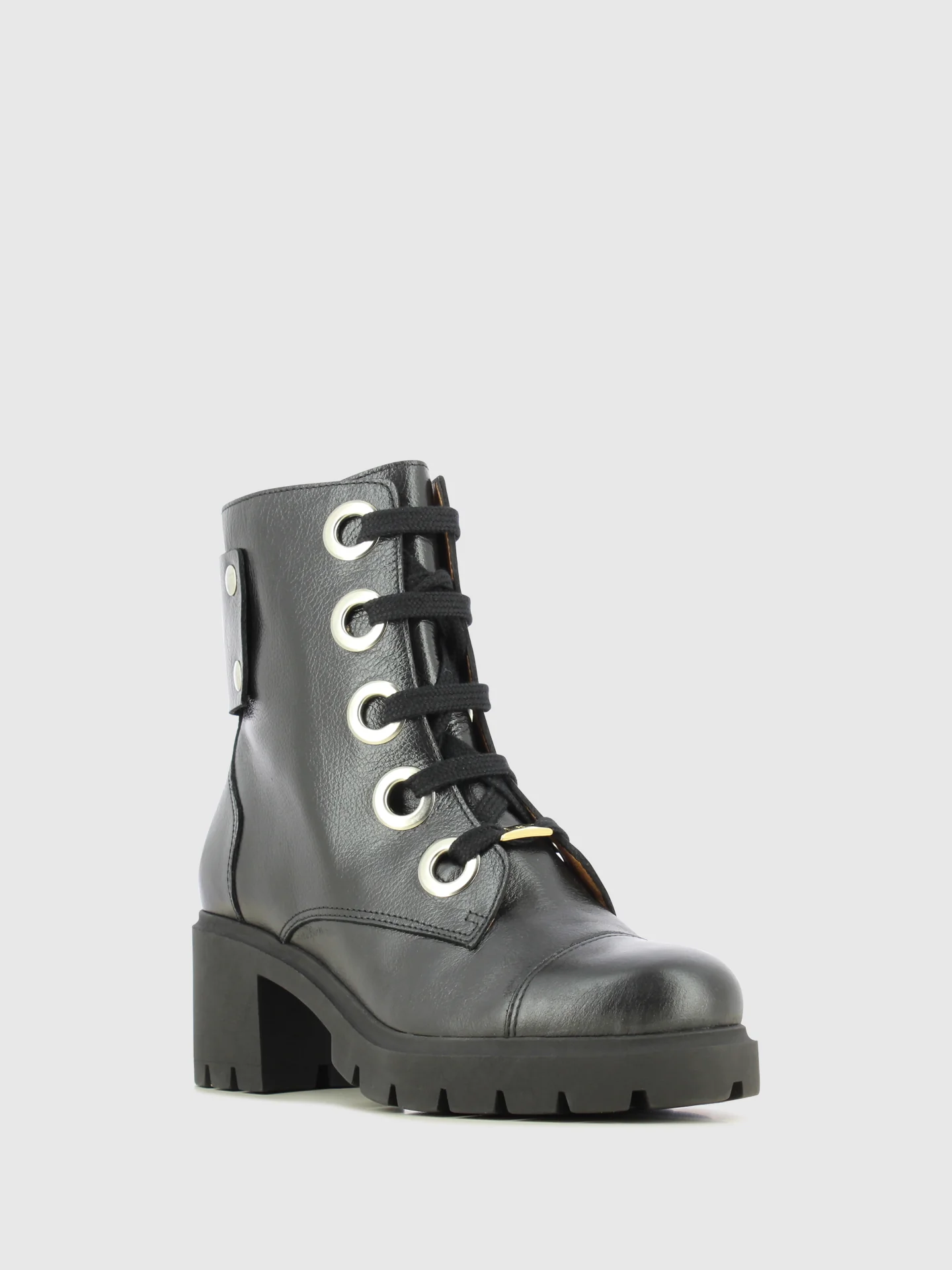 Botins com Fecho em Preto