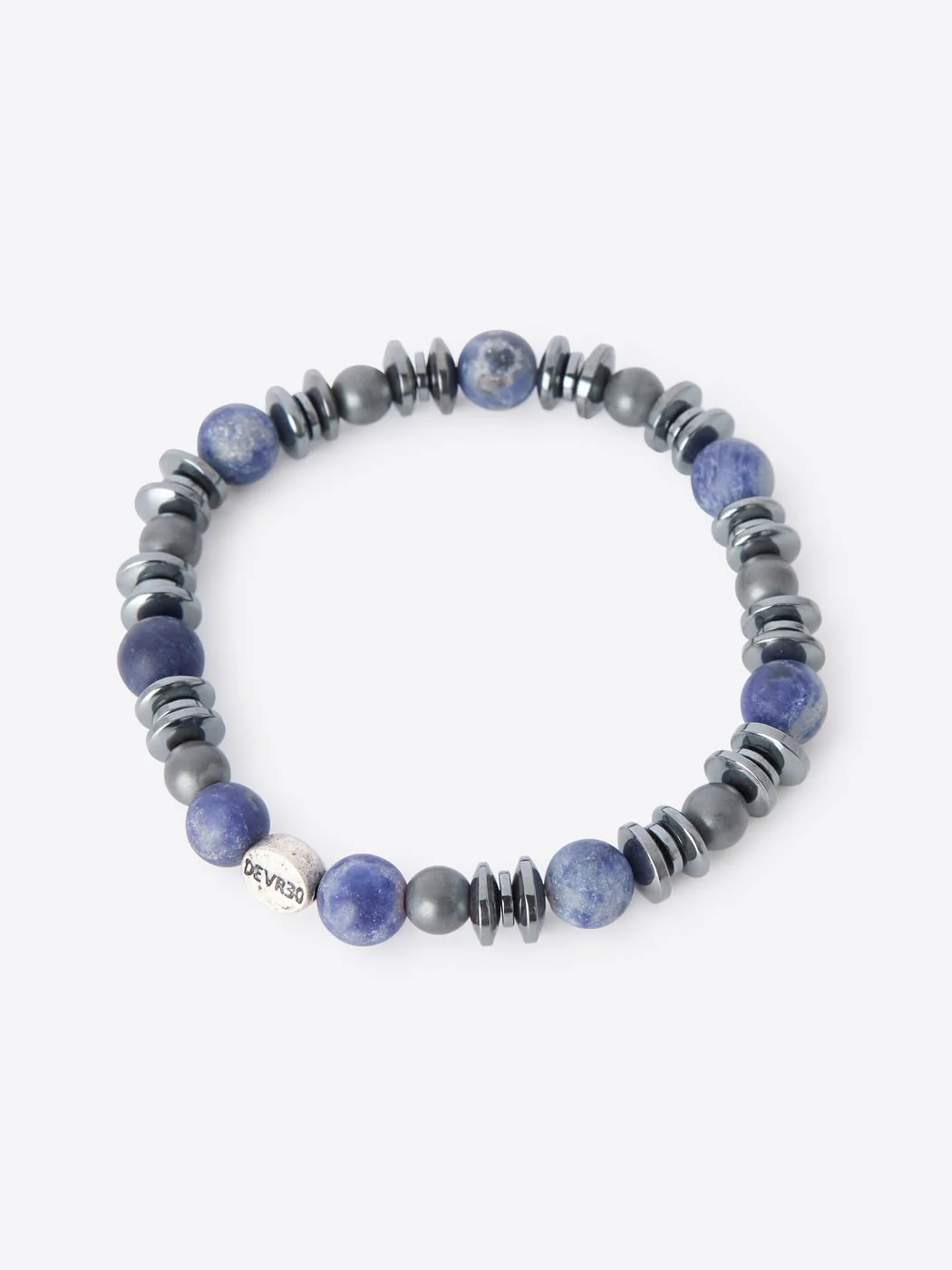 Bracelet en perles  bicolore