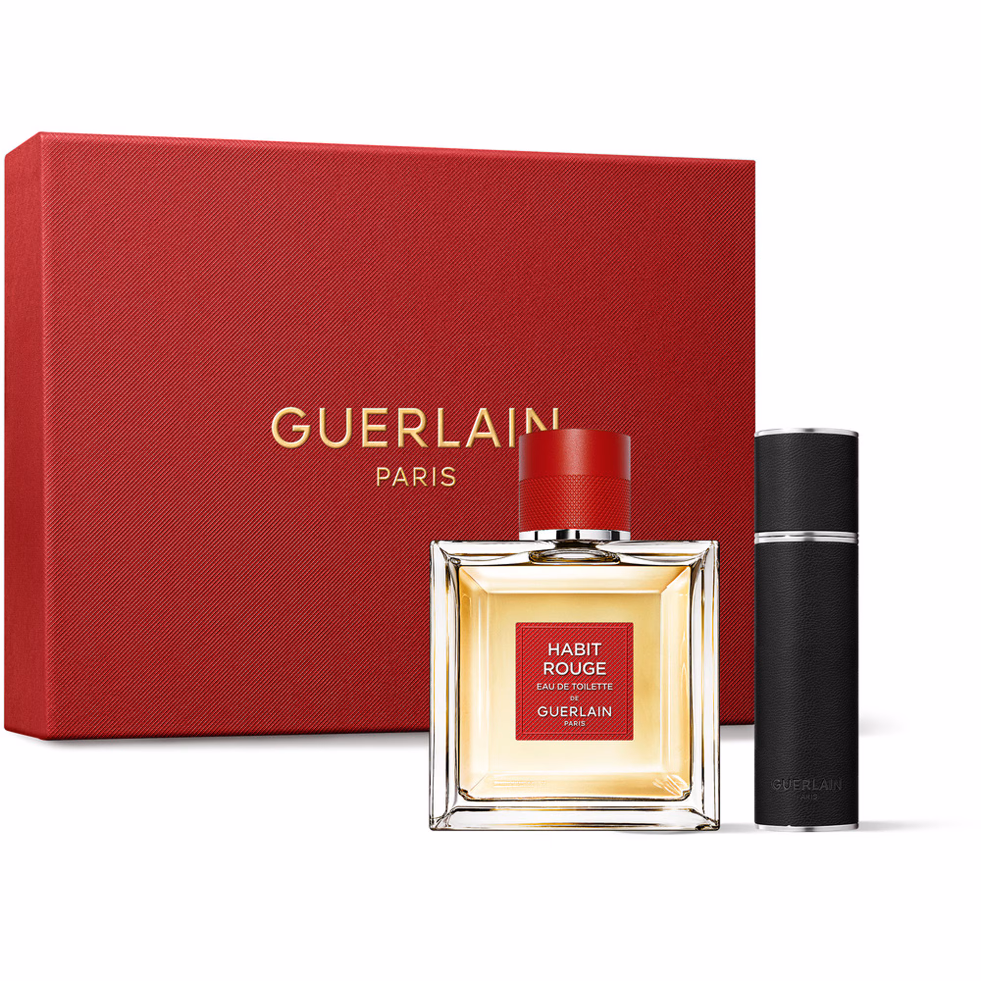 HABIT ROUGECoffret - eau de toilette + vapo voyage