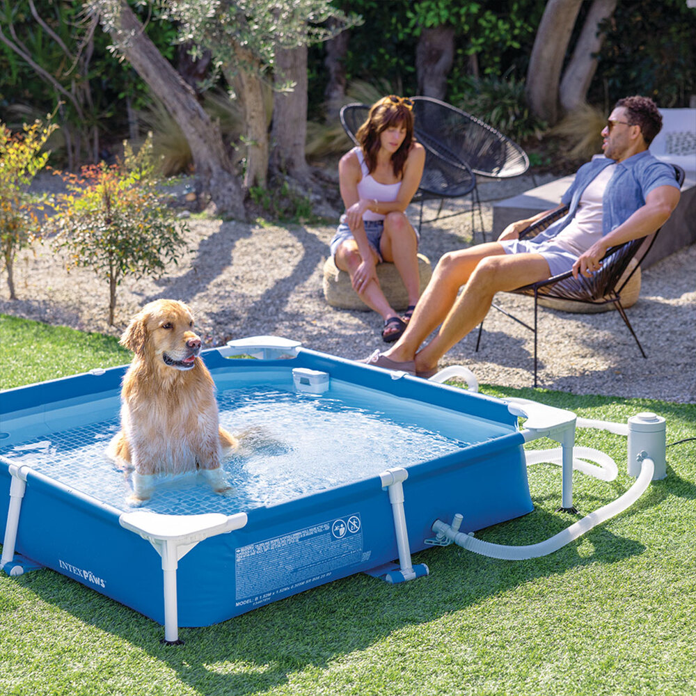 Kit piscine carrée pour animaux