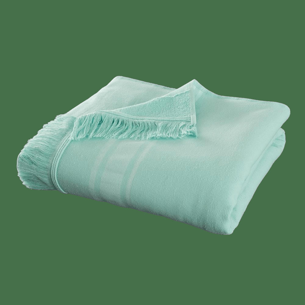 AGADIR - Fouta en coton bleue 90x200 cm