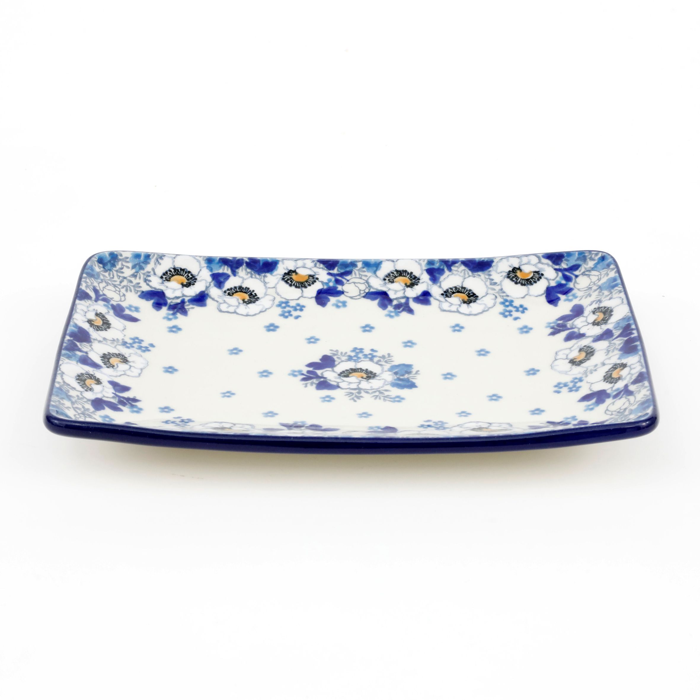 Tacka C21 21,5/14,5 cm 2222X Biało-niebieskie anemony