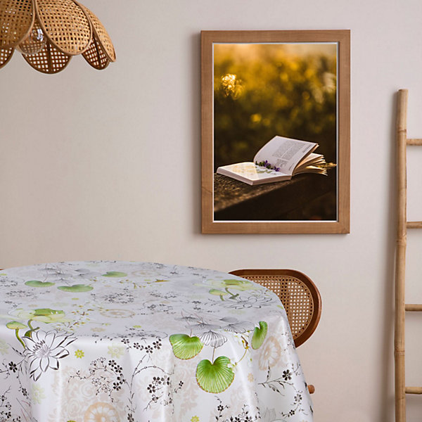 Nappe en toile cirée ronde PALACIA