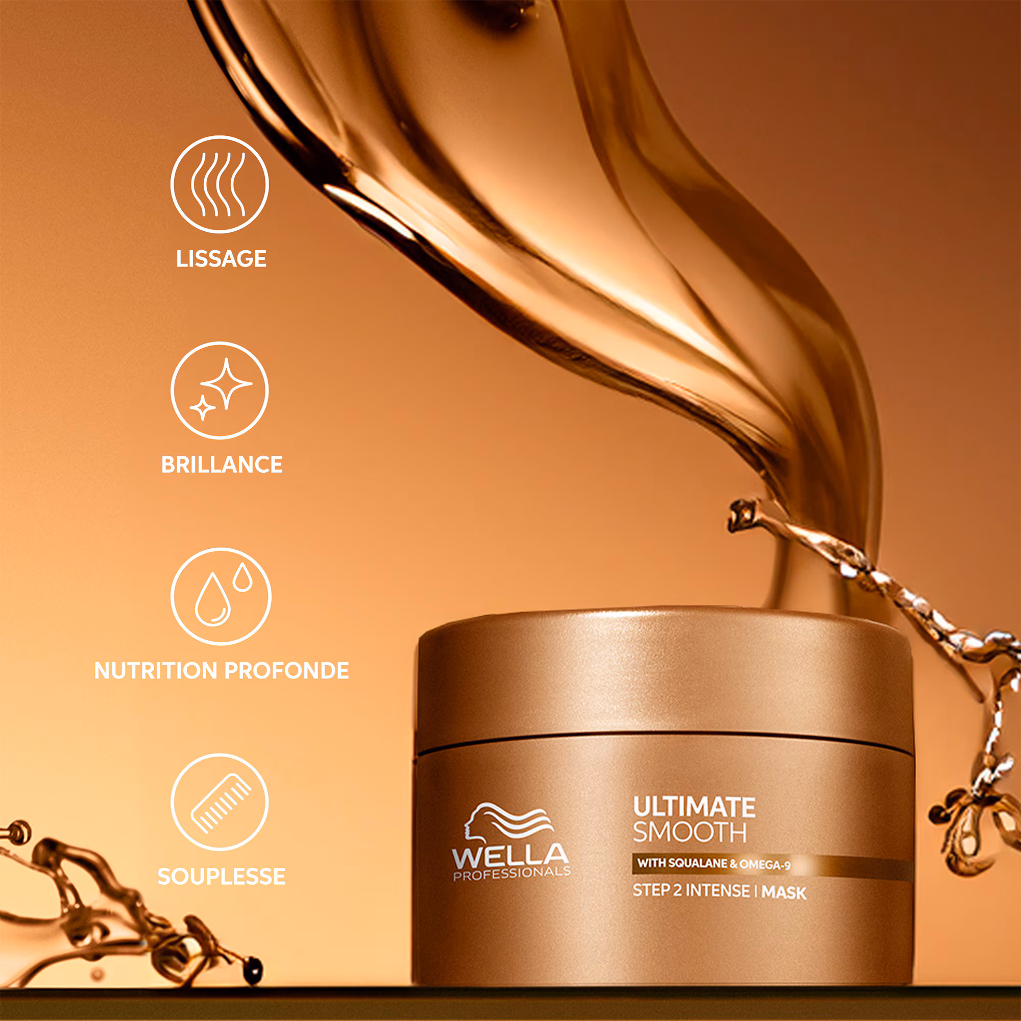 ULTIMATE SMOOTHMasque nourrissant pour cheveux secs, ternes ou frisés