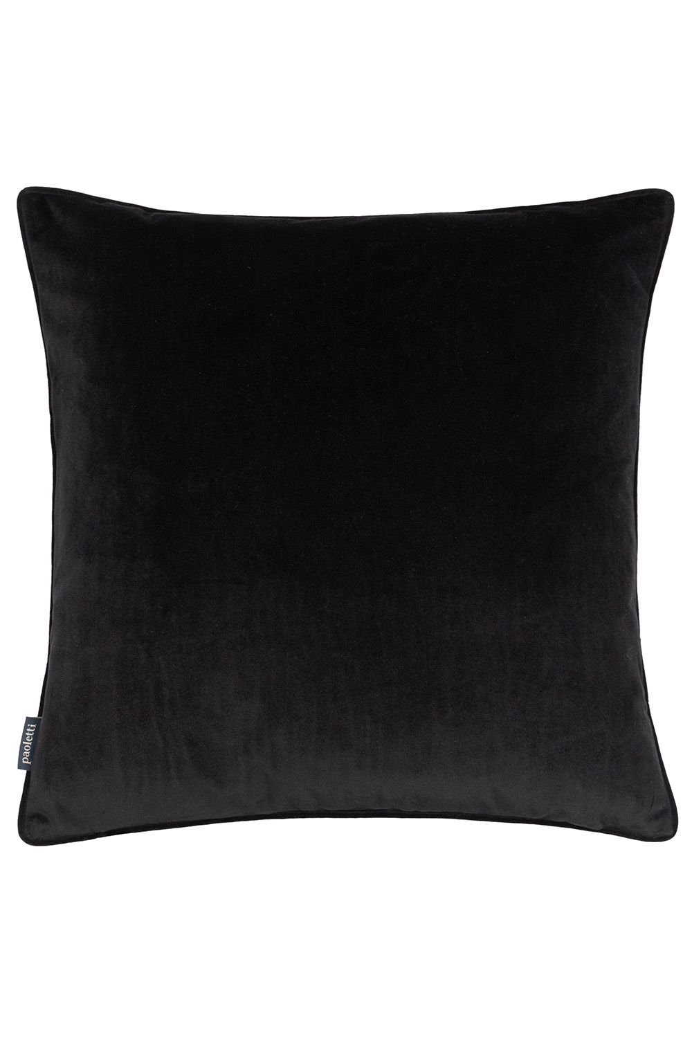 Paoletti Tayanna Geometric Foil Printed Piped Cushion