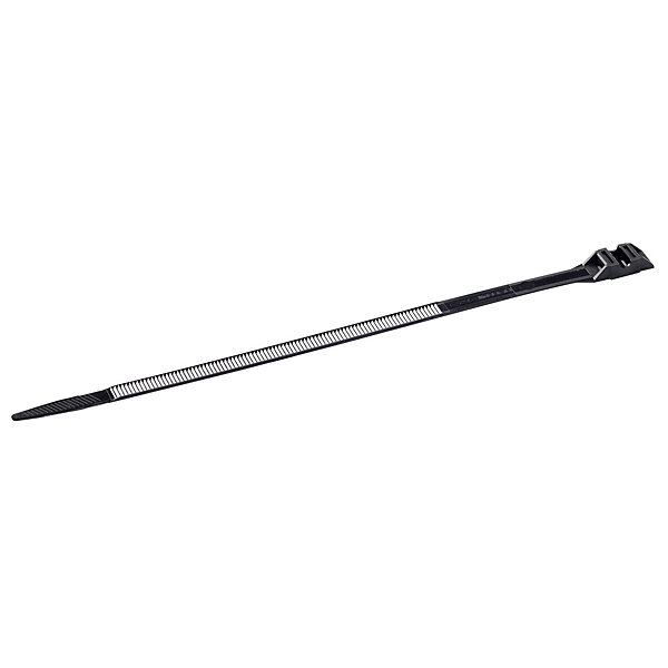 Collier de serrage en nylon Schneider Electric 9 x 370 mm noir, lot de 100