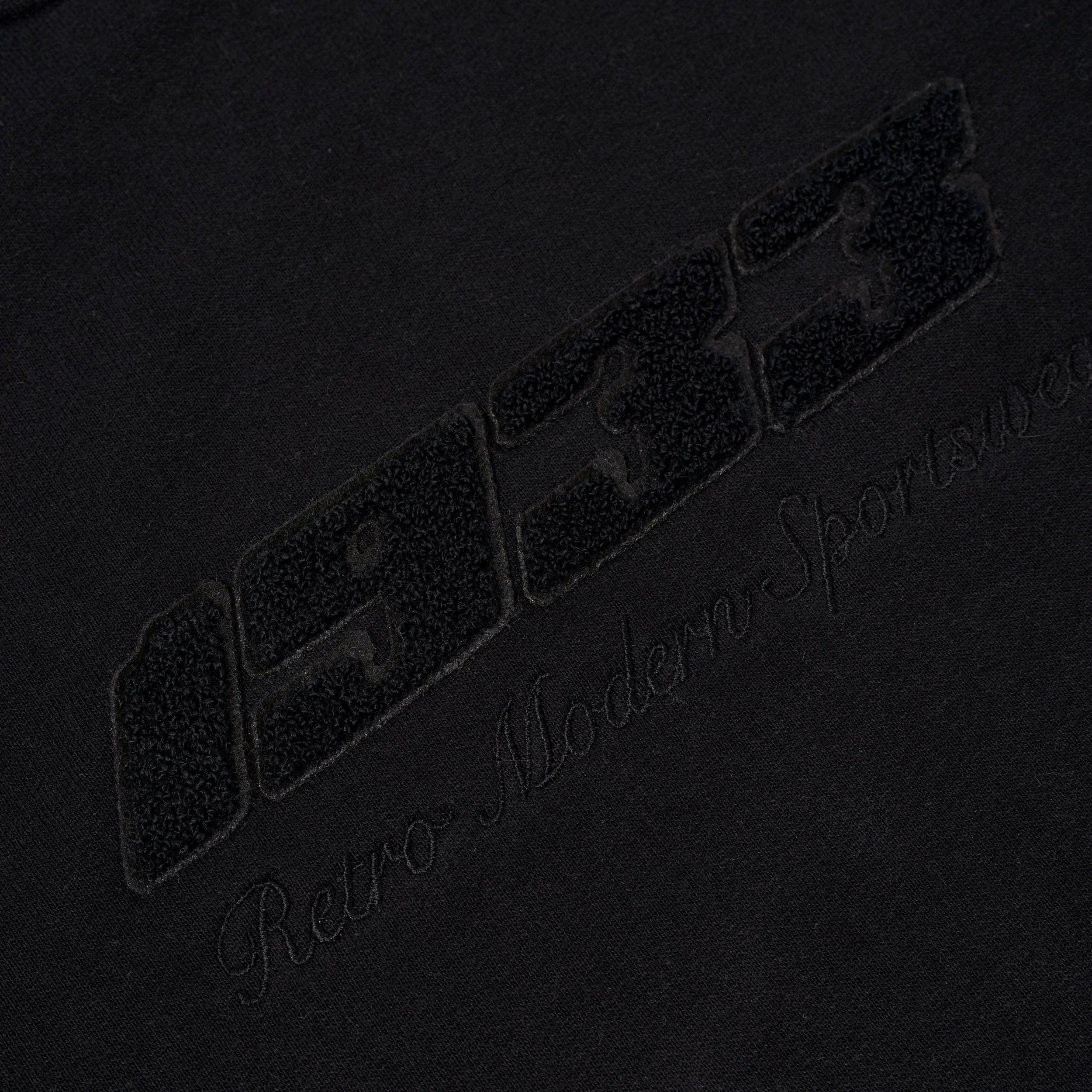 Sanjo Retro Sportswear Mono Sweater // Black