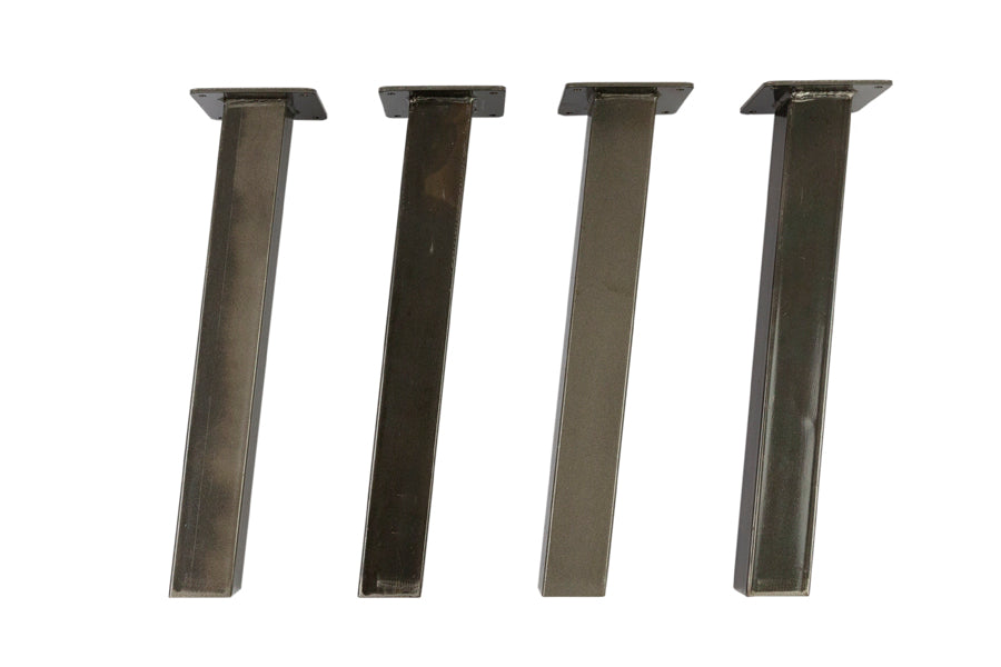 MaximaVida metalen poten New York 40 cm vierkant blank gelakt