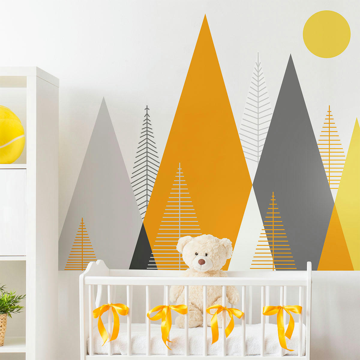 - Stickers enfant montagnes scandinaves antartika 110x165cm