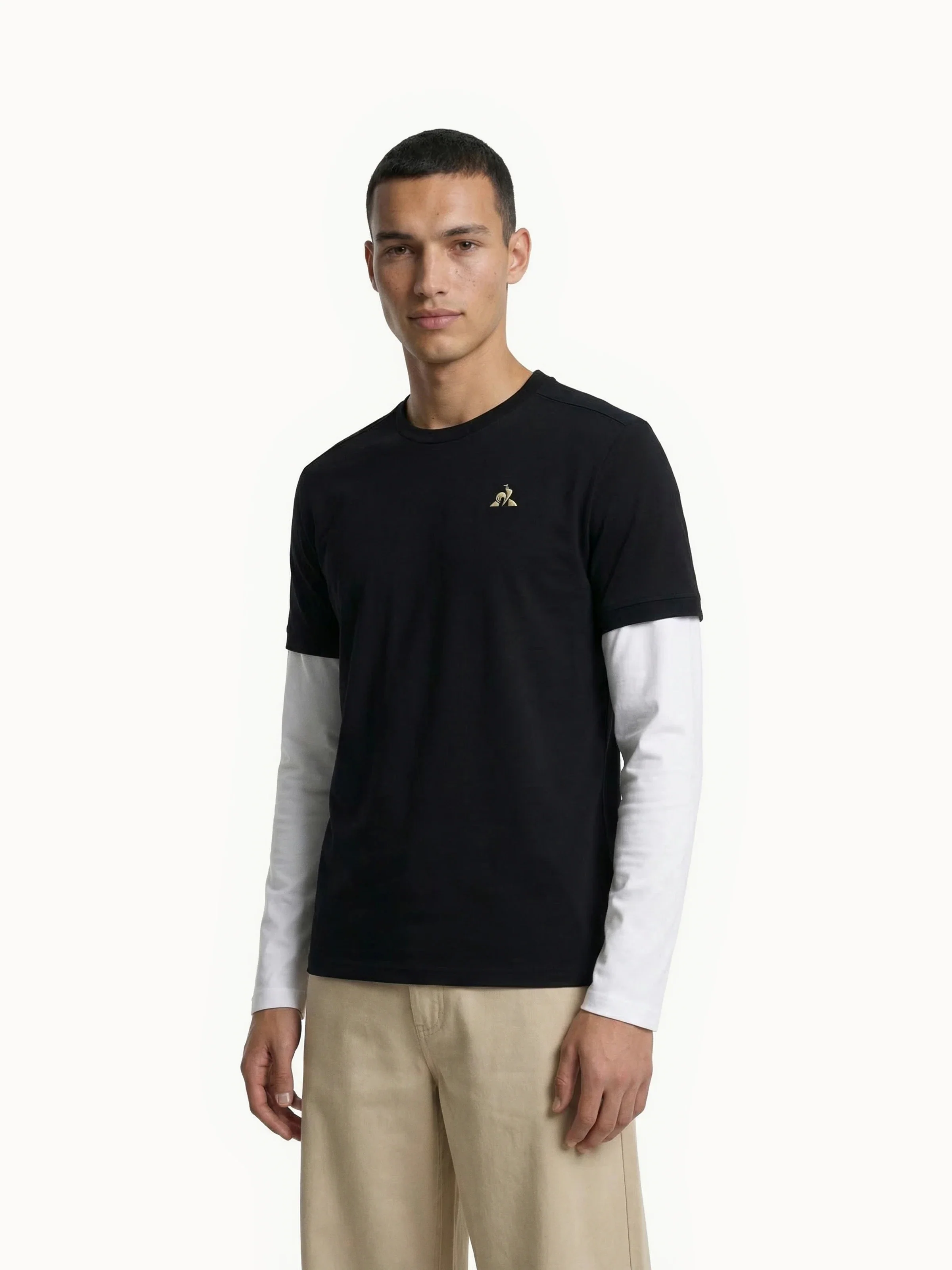 T-shirt Coq d'or en coton premium