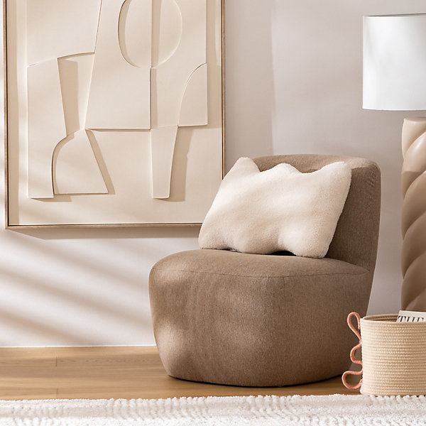 Chauffeuse Leone beige - Atmosphera