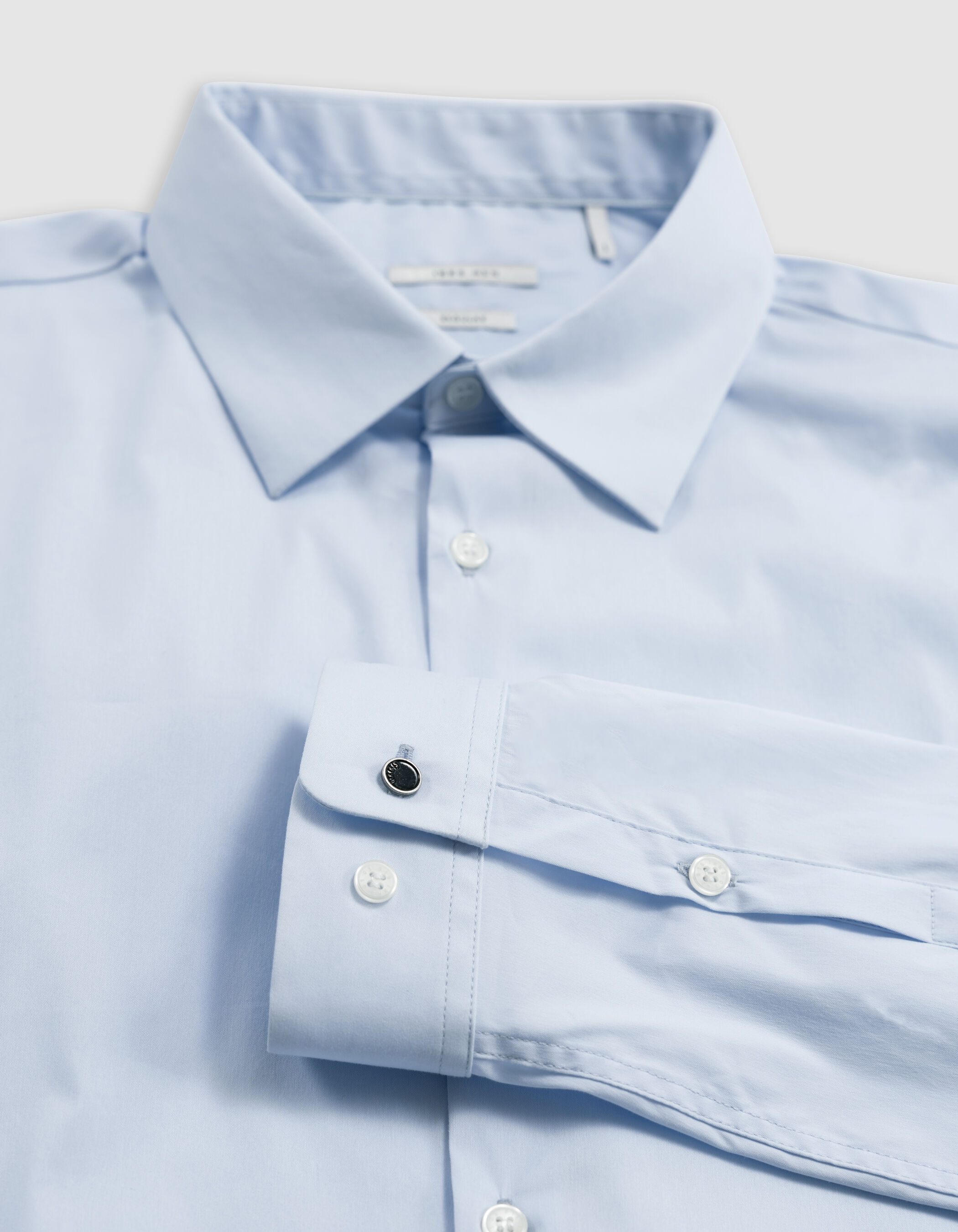 Chemise SLIM blanche en popeline Homme