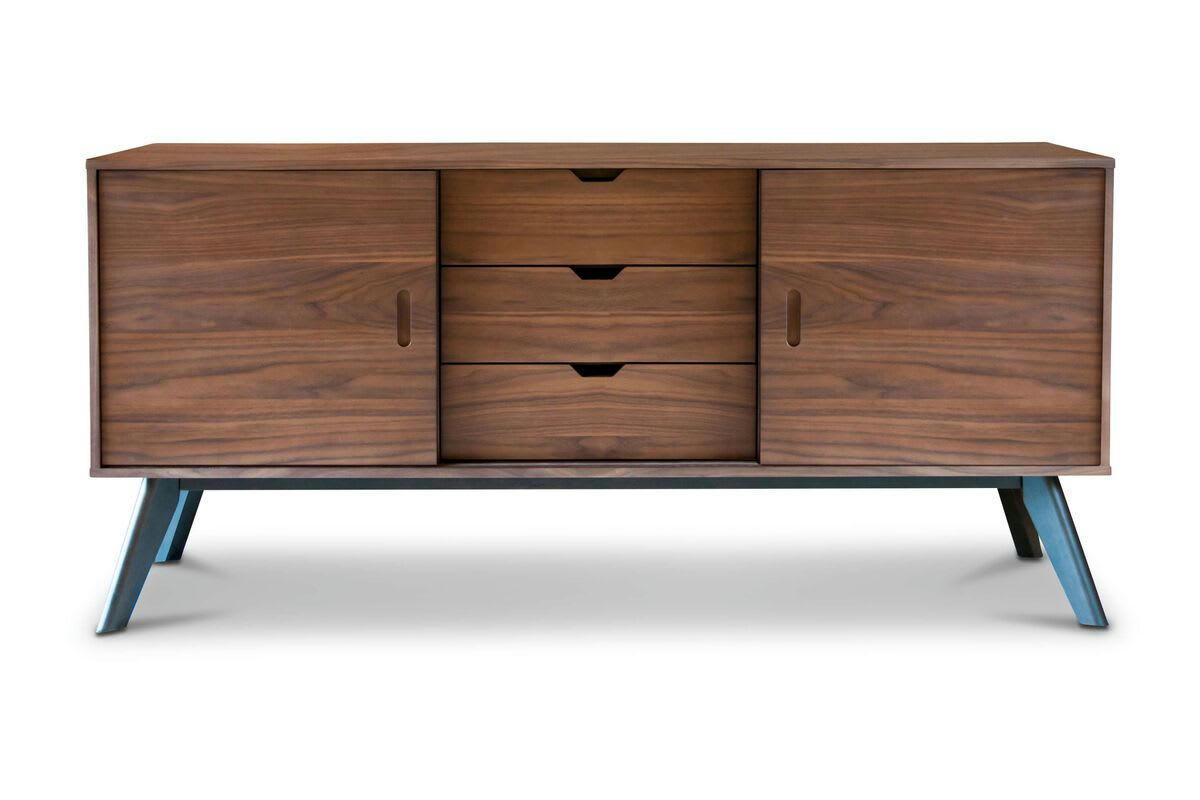 HINDA - Buffet en noyer marron