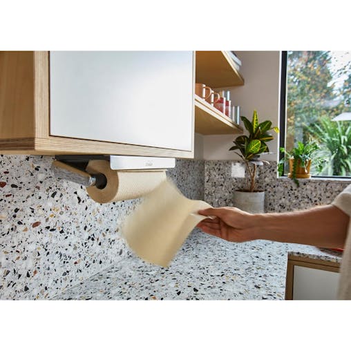 Joseph Joseph RollGrip Under Shelf Stainless Steel Kitchen Roll Holder
