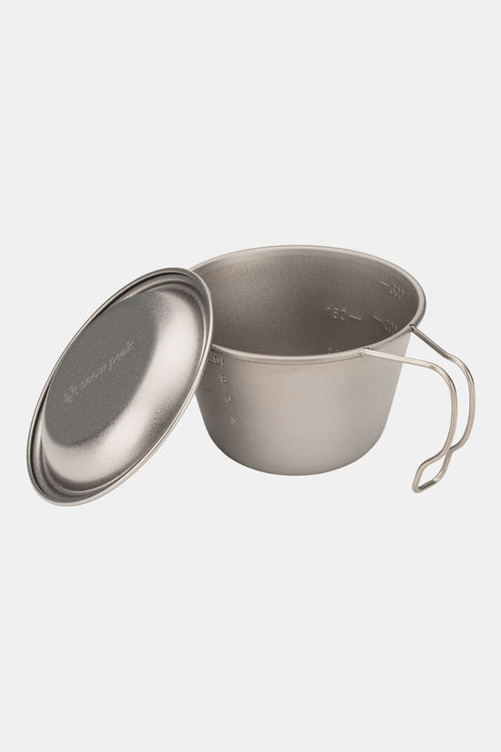 Snow Peak Deep Titanium-Backpacker'S Cup With Lid Beker