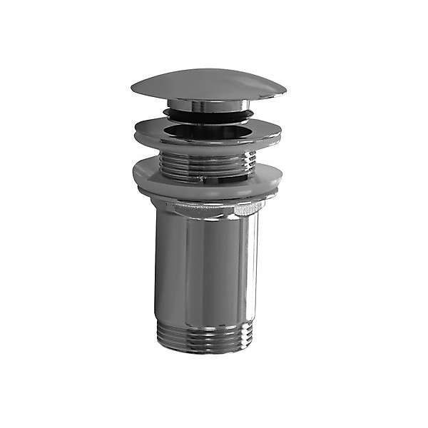 10 Bonde Clic-clac raccord 5/4, pour lavabo, Chrome (X01373)