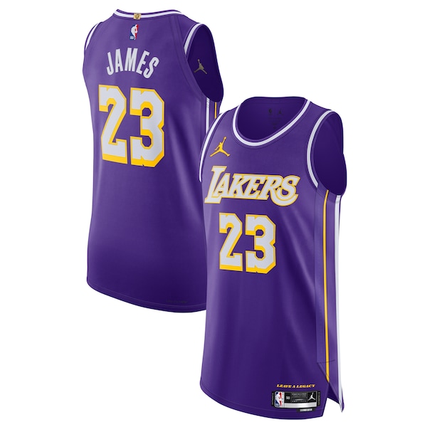 LeBron James Los Angeles Lakers Jordan Brand Unisex 2025/26 Authentic Jersey - Statement Edition - Purple