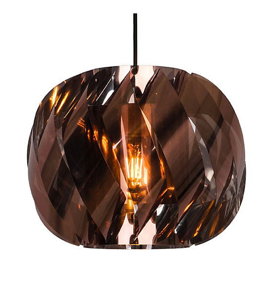 Luminaire pour plafond Pearl 120cm PVC cuivré réglable compatible LED