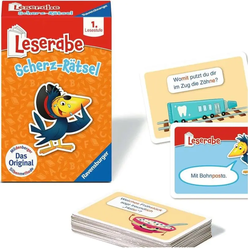 Kartenspiel Leserabe Scherz-Rätsel