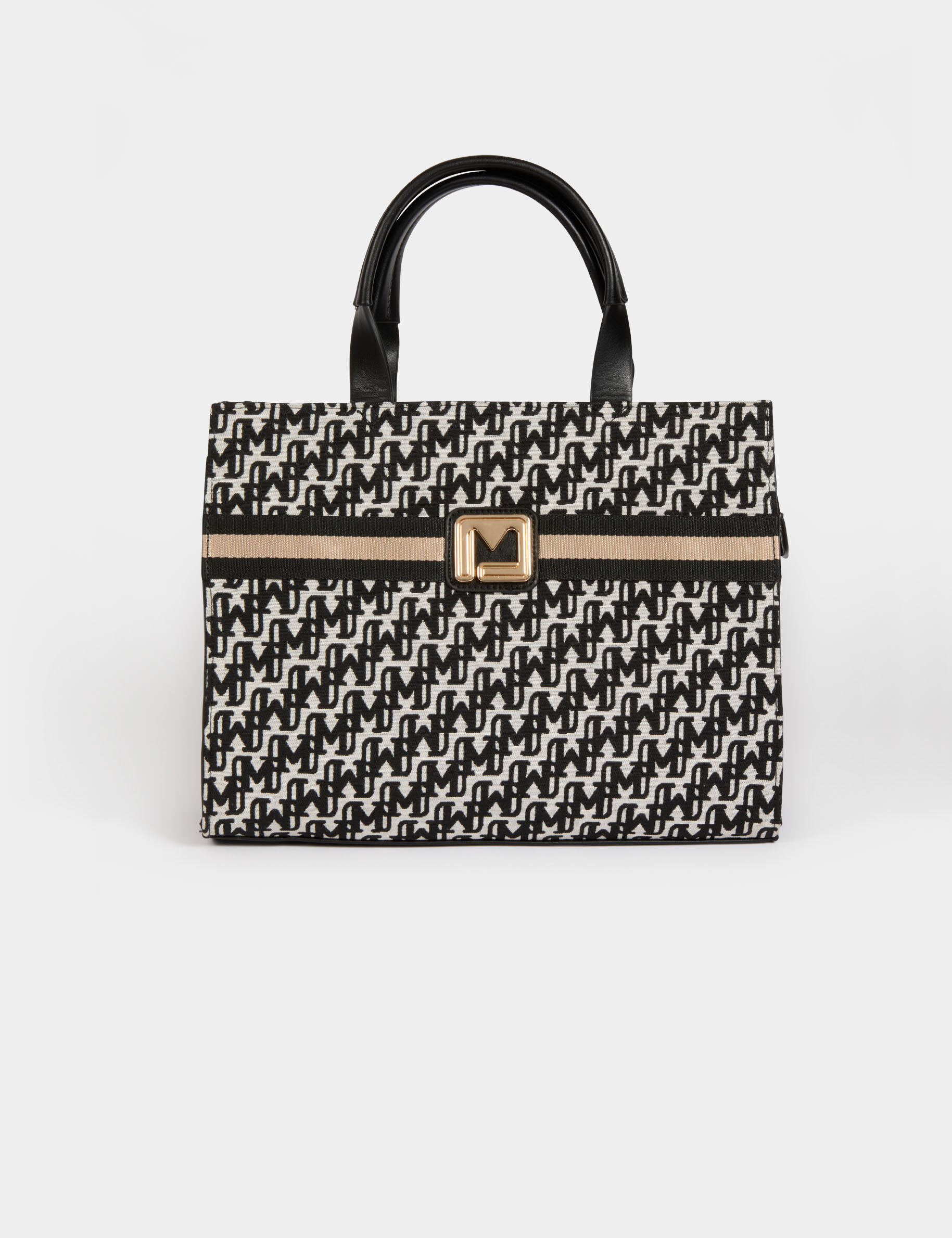 Monogrammed Bag Black Women