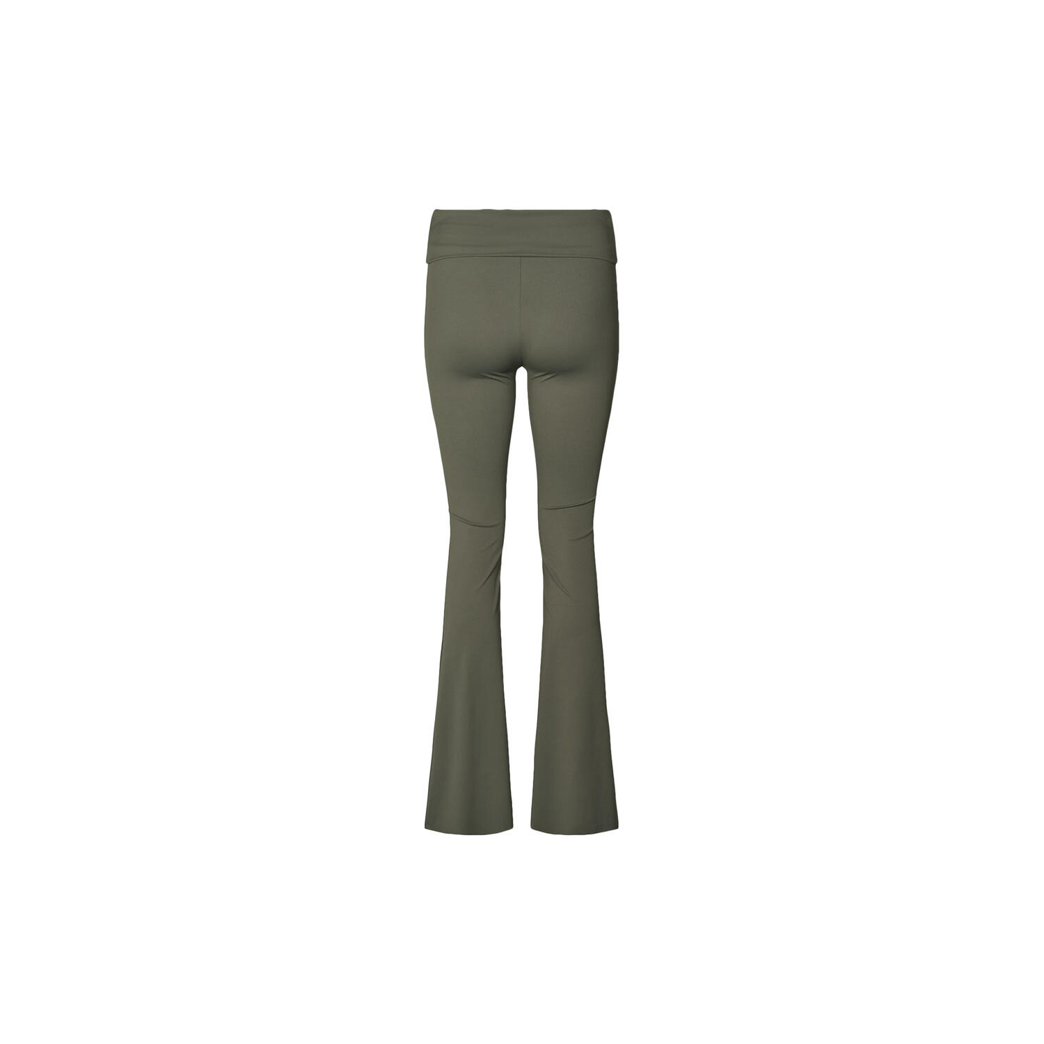 Butter Soft Flare Tights All day, charcoal olive