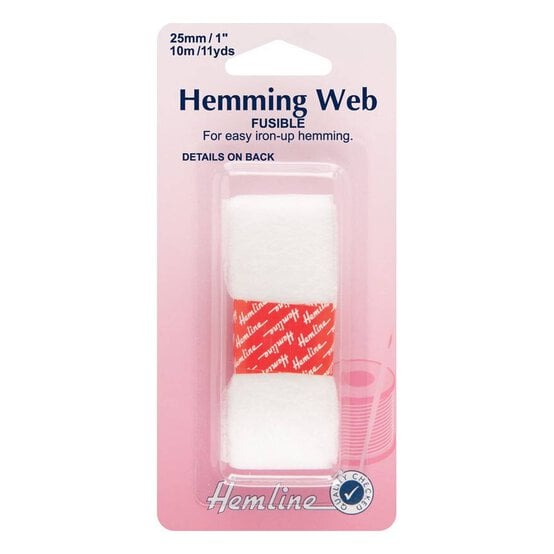 Hemline Fusible Hemming Web 25mm x 10m
