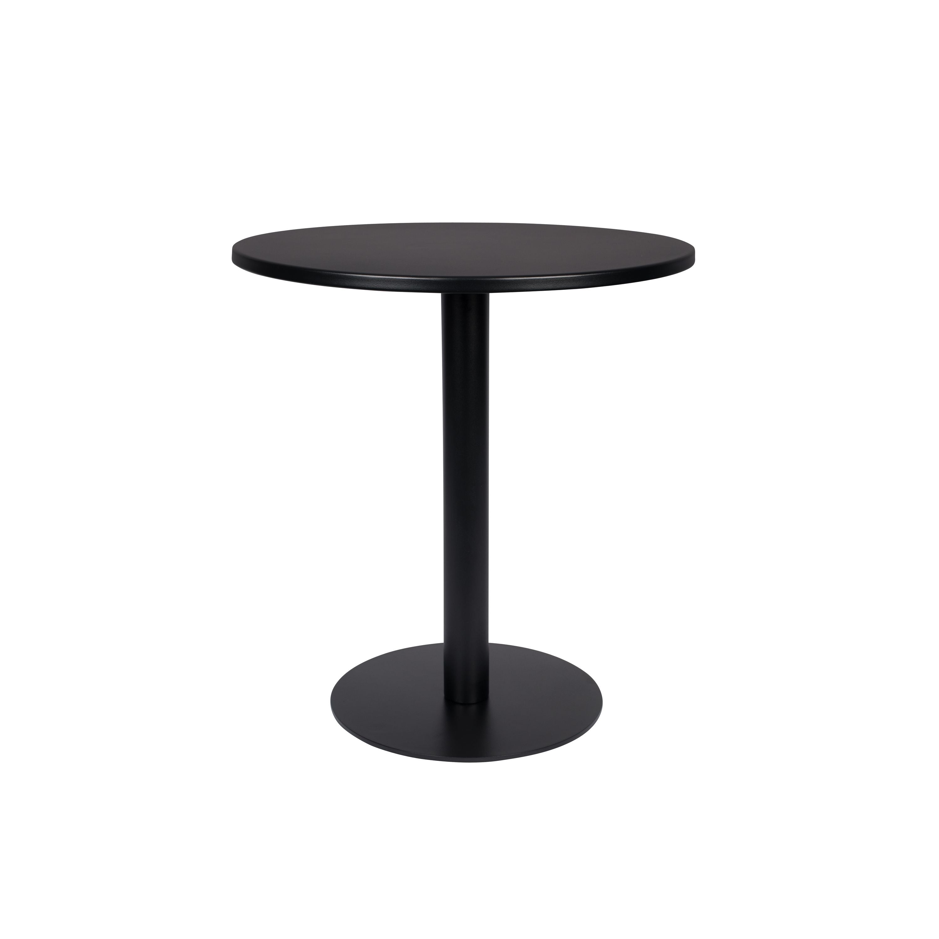 Zuiver Metsu Tuintafel/ Bistrotafel Rond 70 cm Zwart