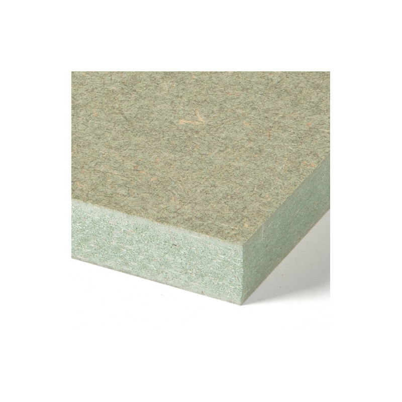 Panneau MDF hydrofuge vert 244 x 122 x 1,2 cm