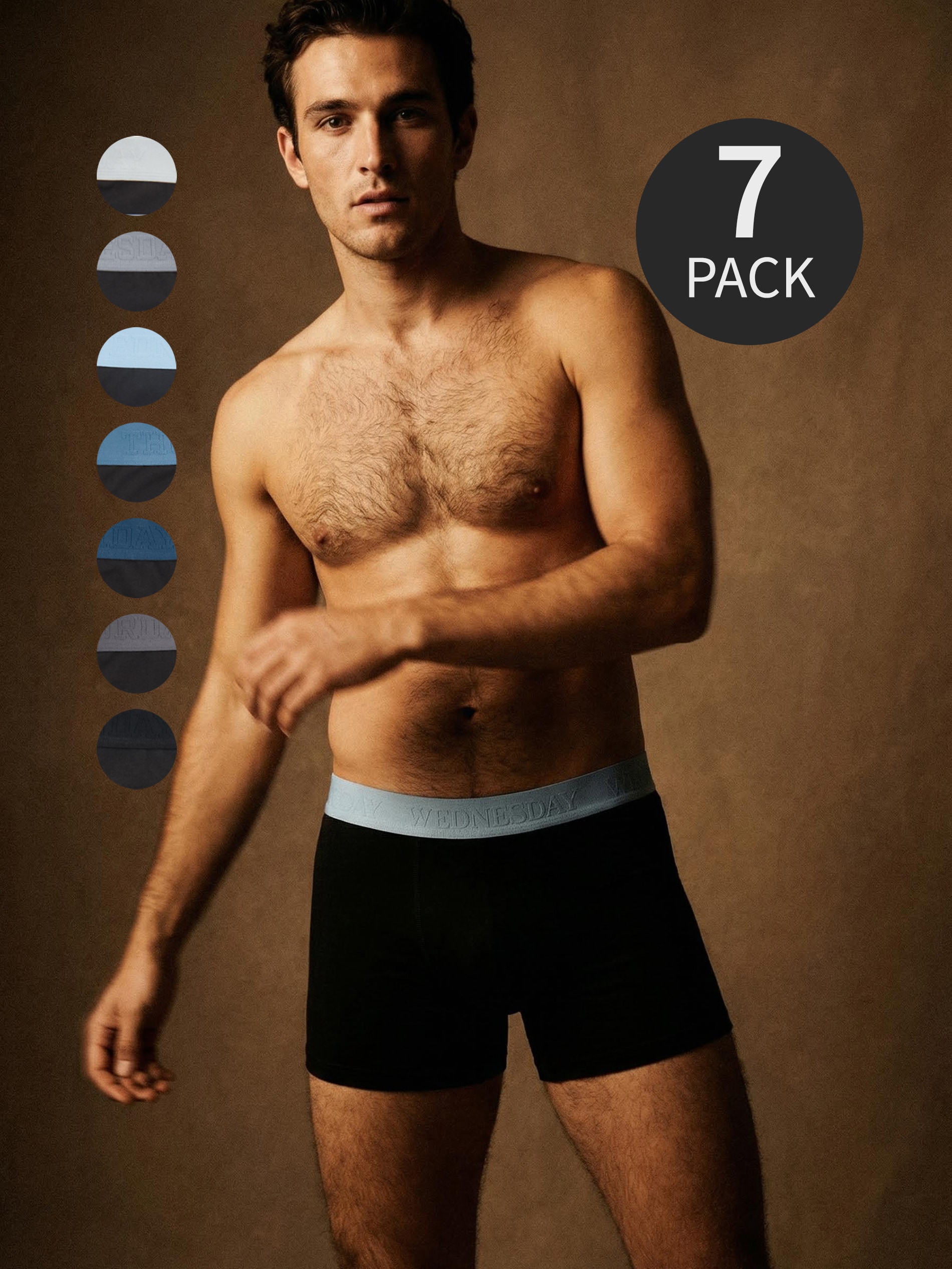 Bokserki OEKO-TEX 7 pack