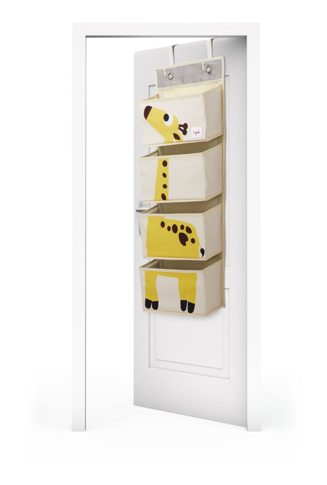 3 Sprouts Giraffe Kids' Hanging Wall Storage Organizer