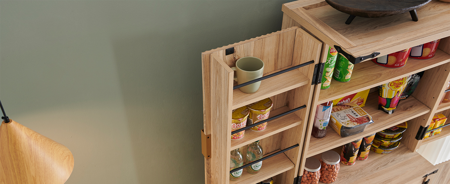 Door shelves