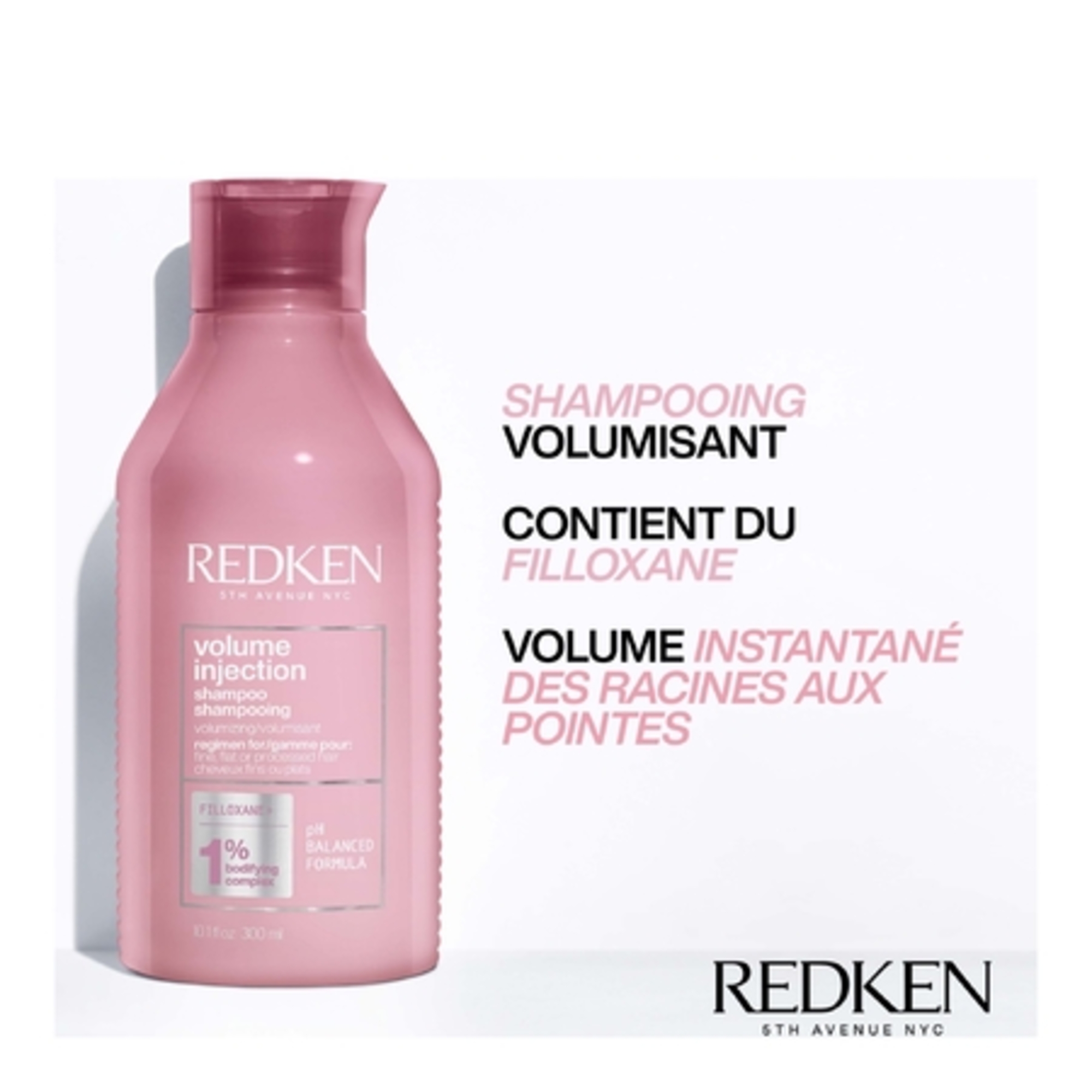 VOLUME INJECTIONShampoing volumisant cheveux fins et plats