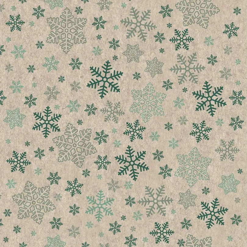 Serviette Snowflakes