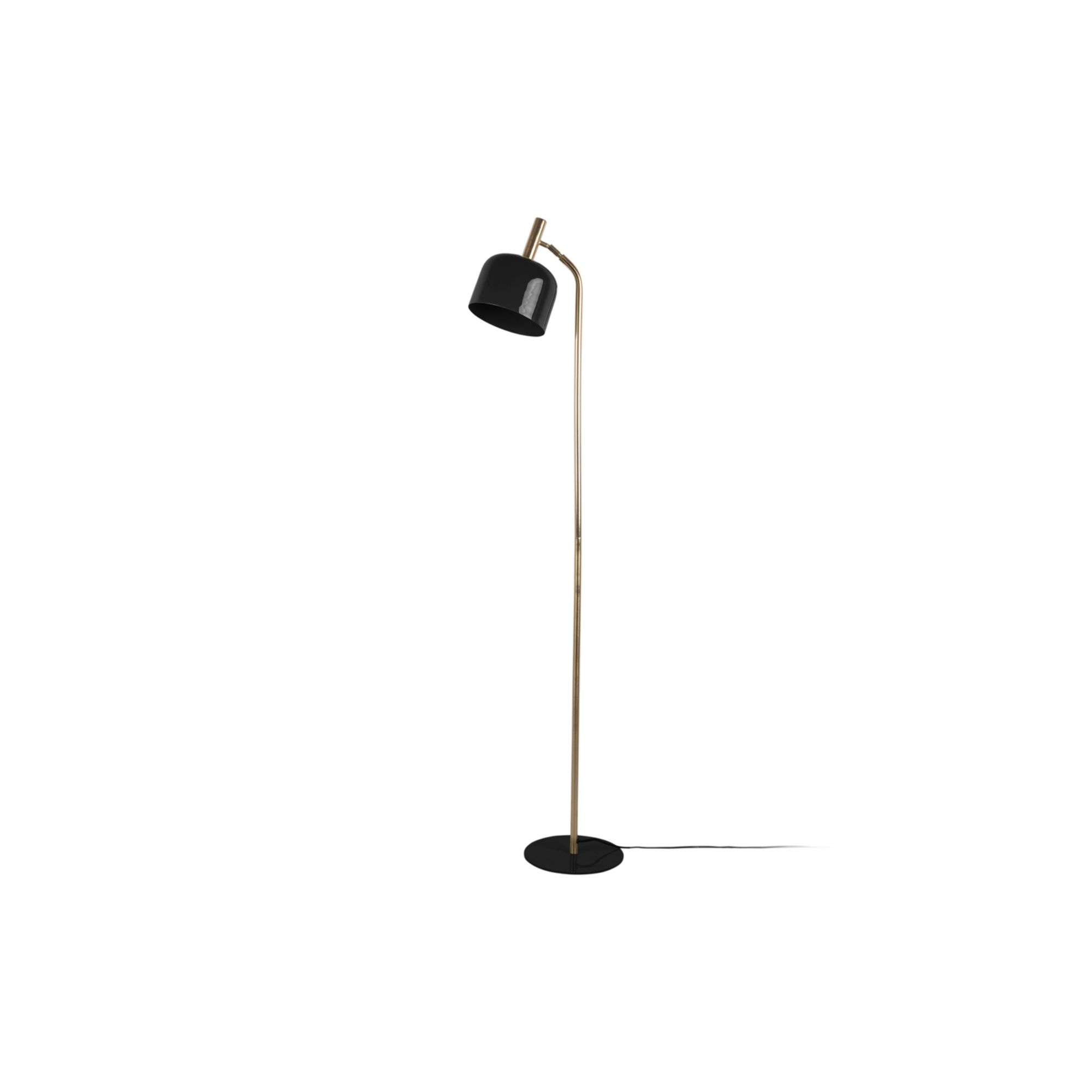 Leitmotiv vloerlamp Smart - zwart - 26x26x164cm