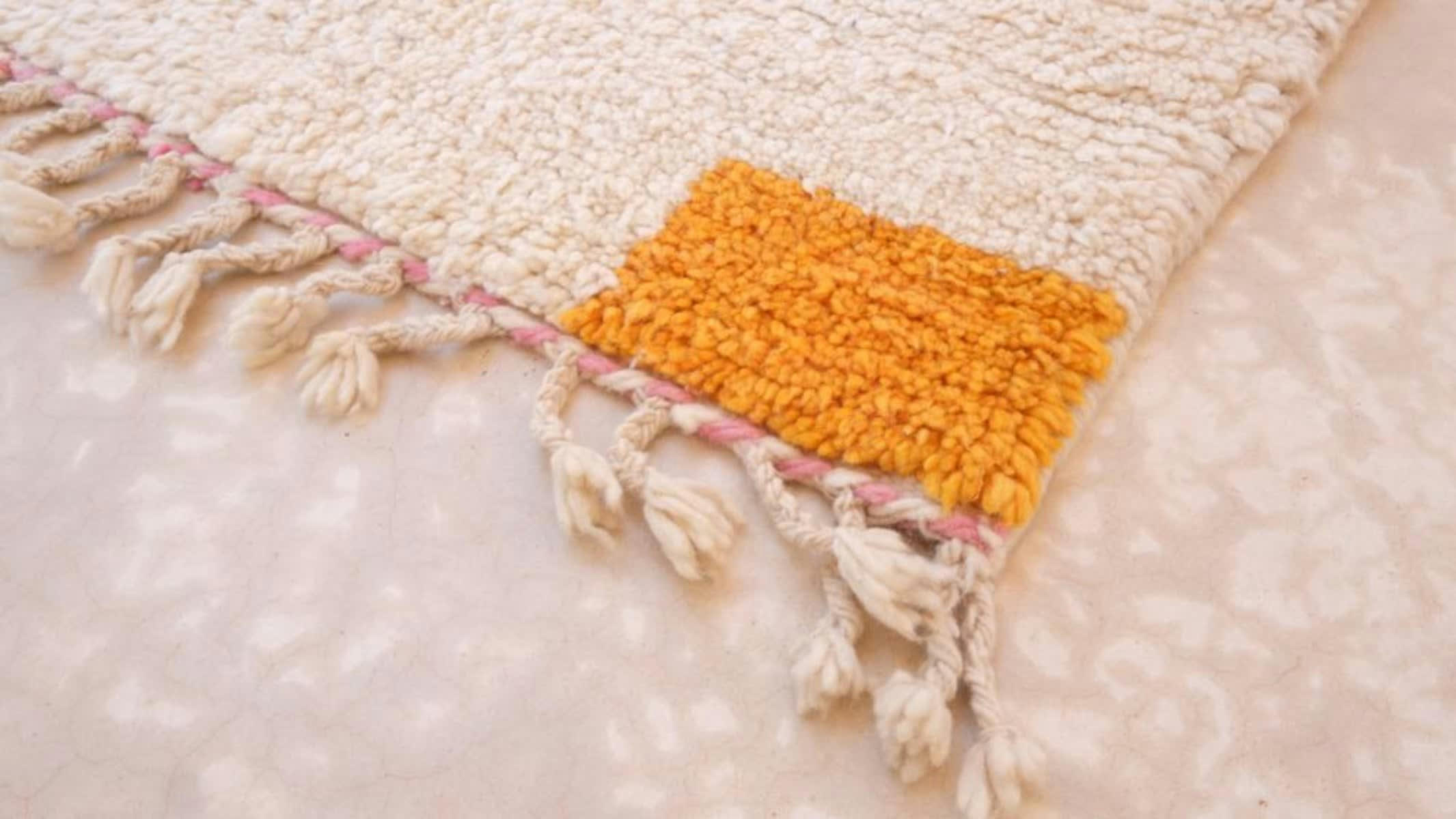 BERBERE - Tapis Berbere marocain pure laine 121x249