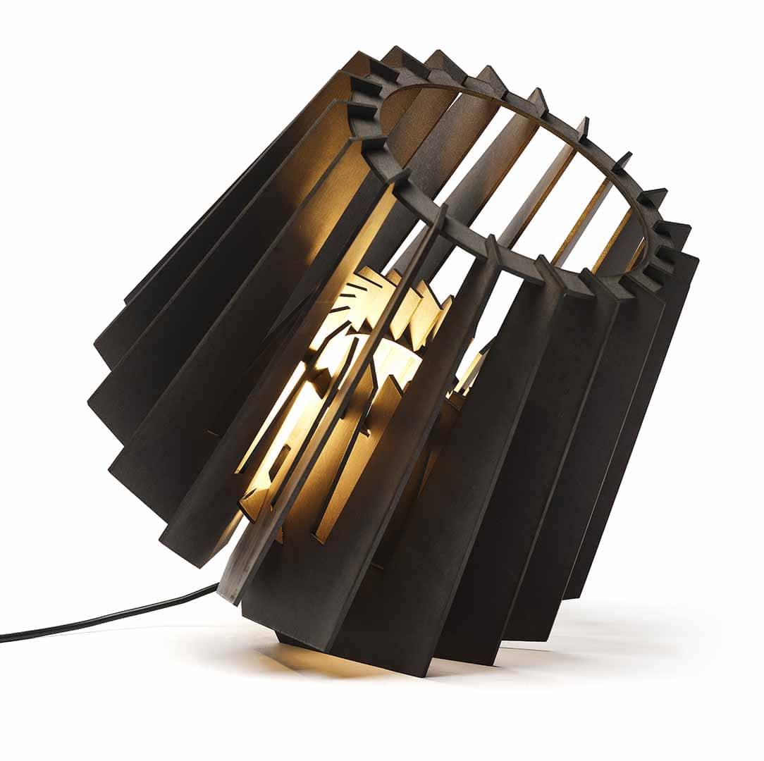 van Tjalle en Jasper - Spot-nik vloerlamp - Black / Standaard