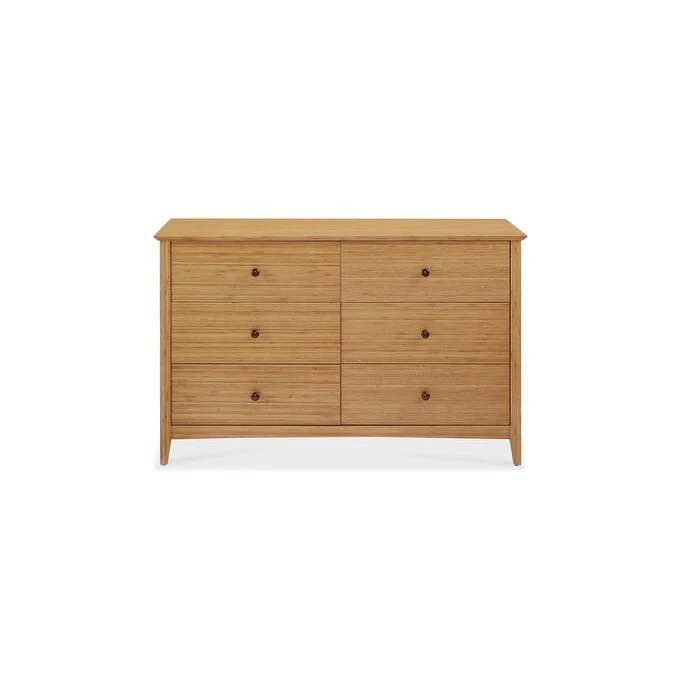 Willow Six Drawer Dresser, Caramelized