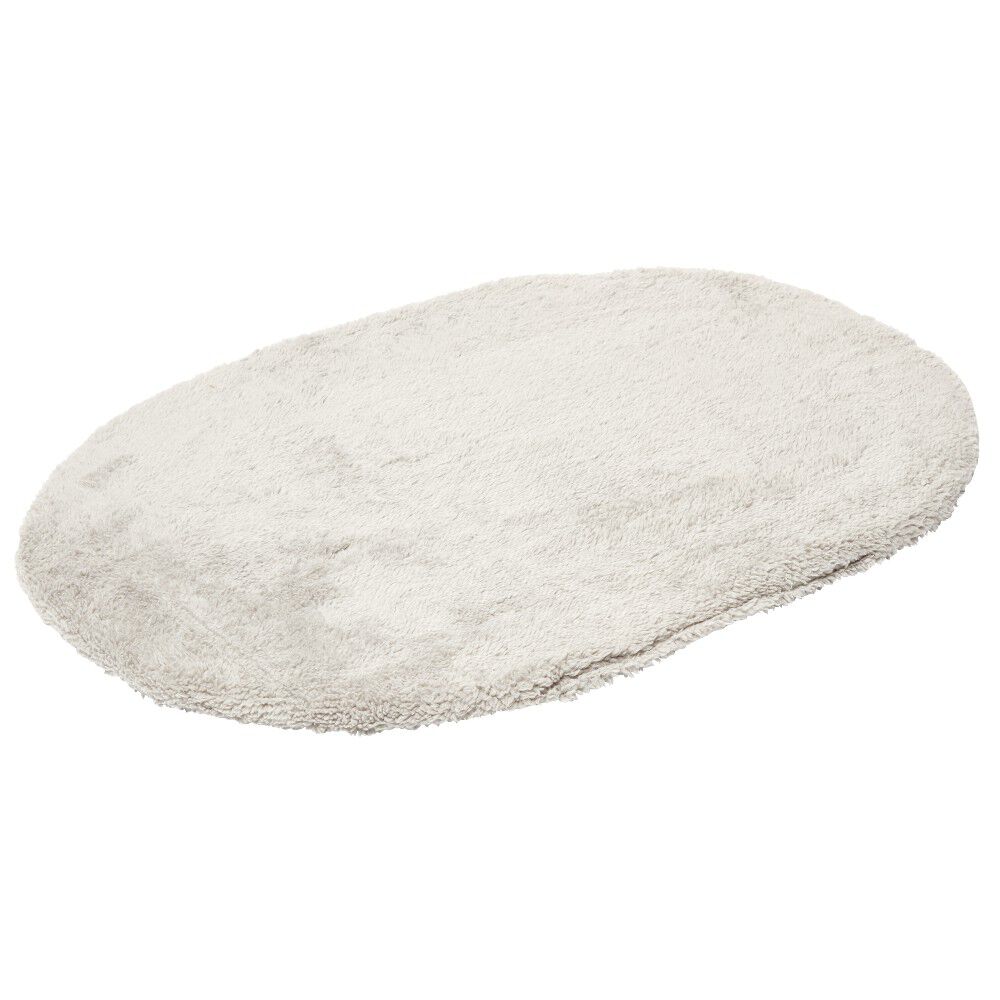 Galette pour chien ovale beige 49x73cm