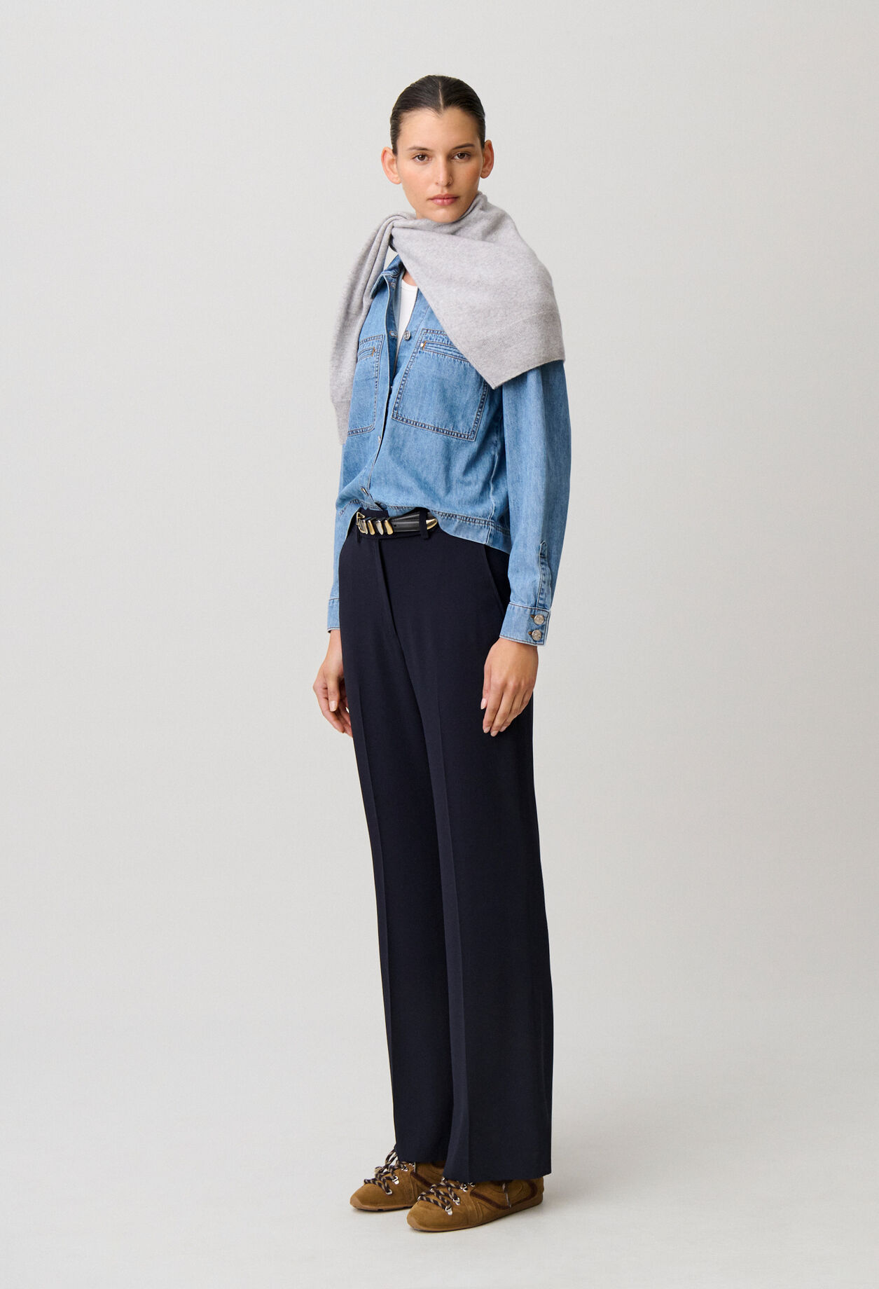 Pantalon droit de tailleur