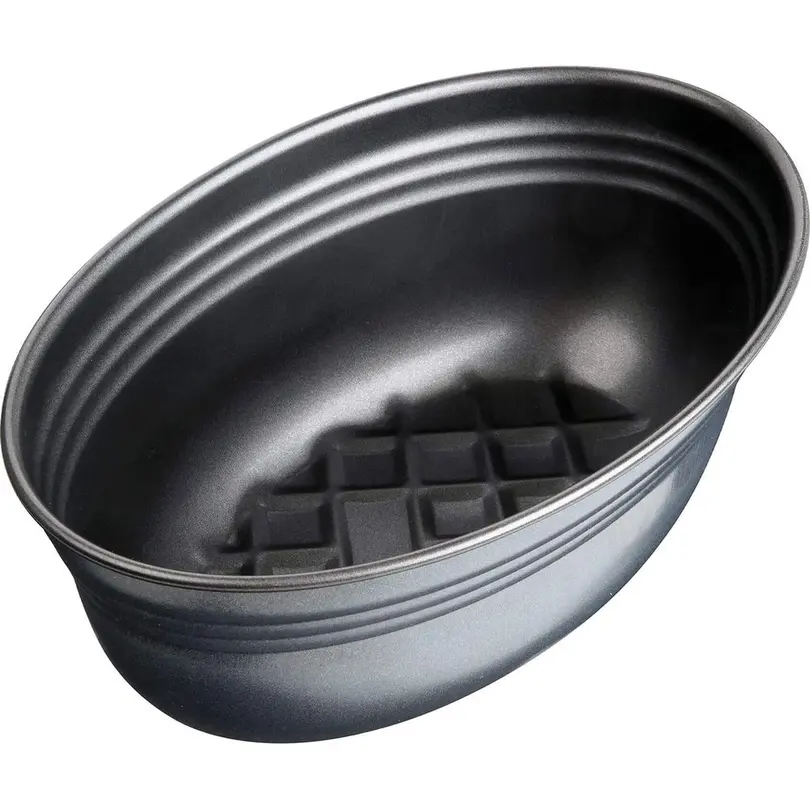 Brotbackform Black Metallic