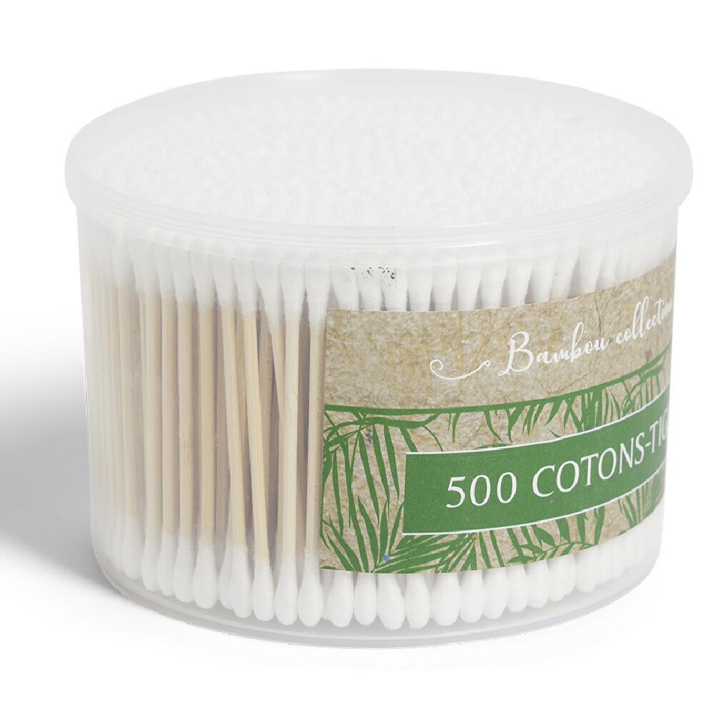 Coton tige bambou et coton x500