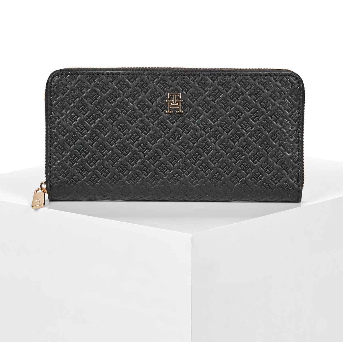 Tommy Hilfiger - TH ICON LRG ZA MONO - Black