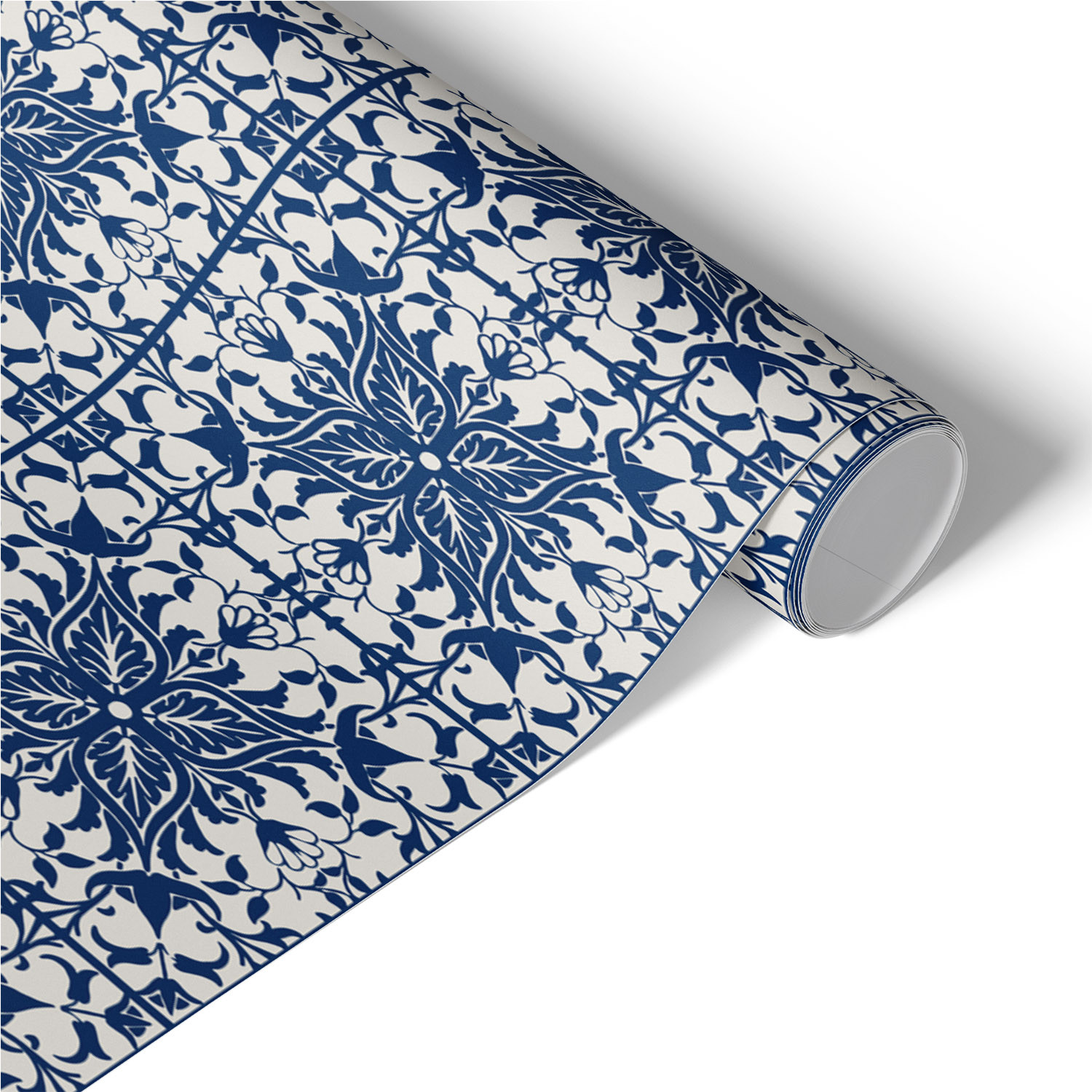 Folia meblowa Niebieska klasyka 50x100 Okleina samoprzylepna Mat