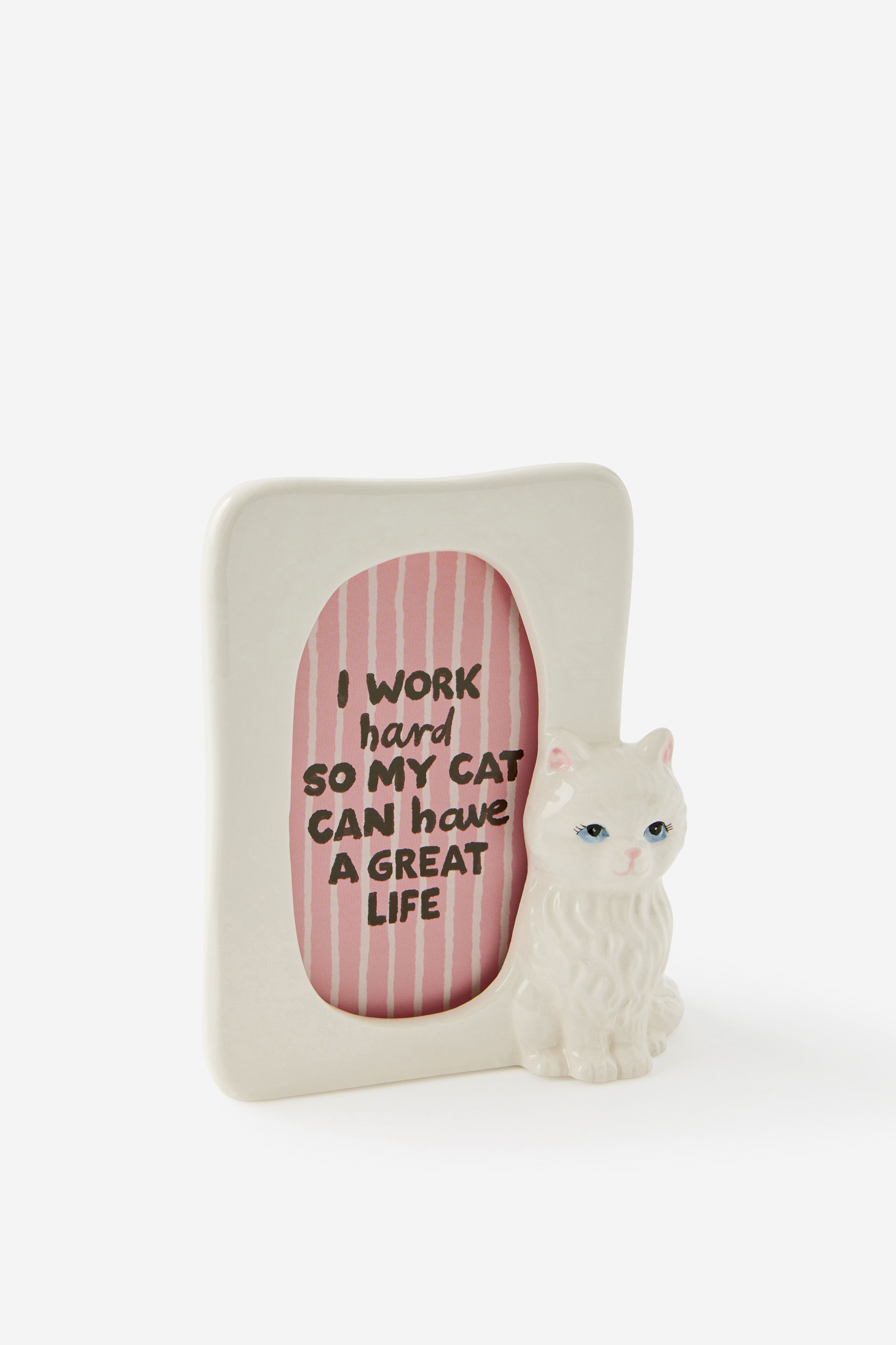 Persian Cat Mini Photo Frame
