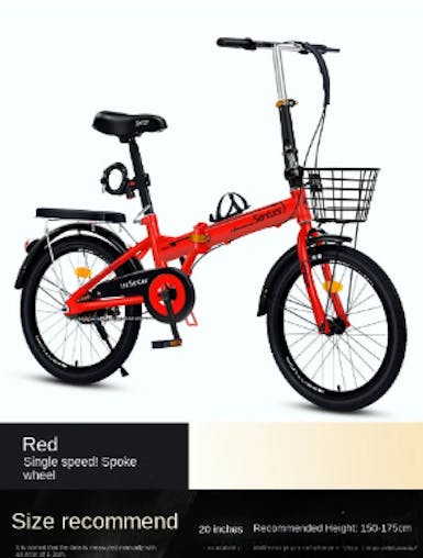 NNEOBA Foldable Mini Ultra-Light Women's Bike