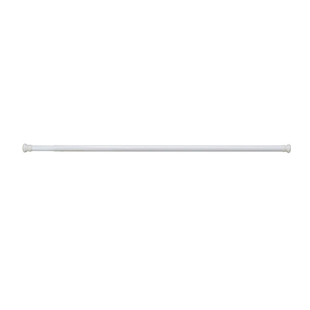 DUSJFORHENGSTANG 125-215CM Ø28MM RETT HVIT