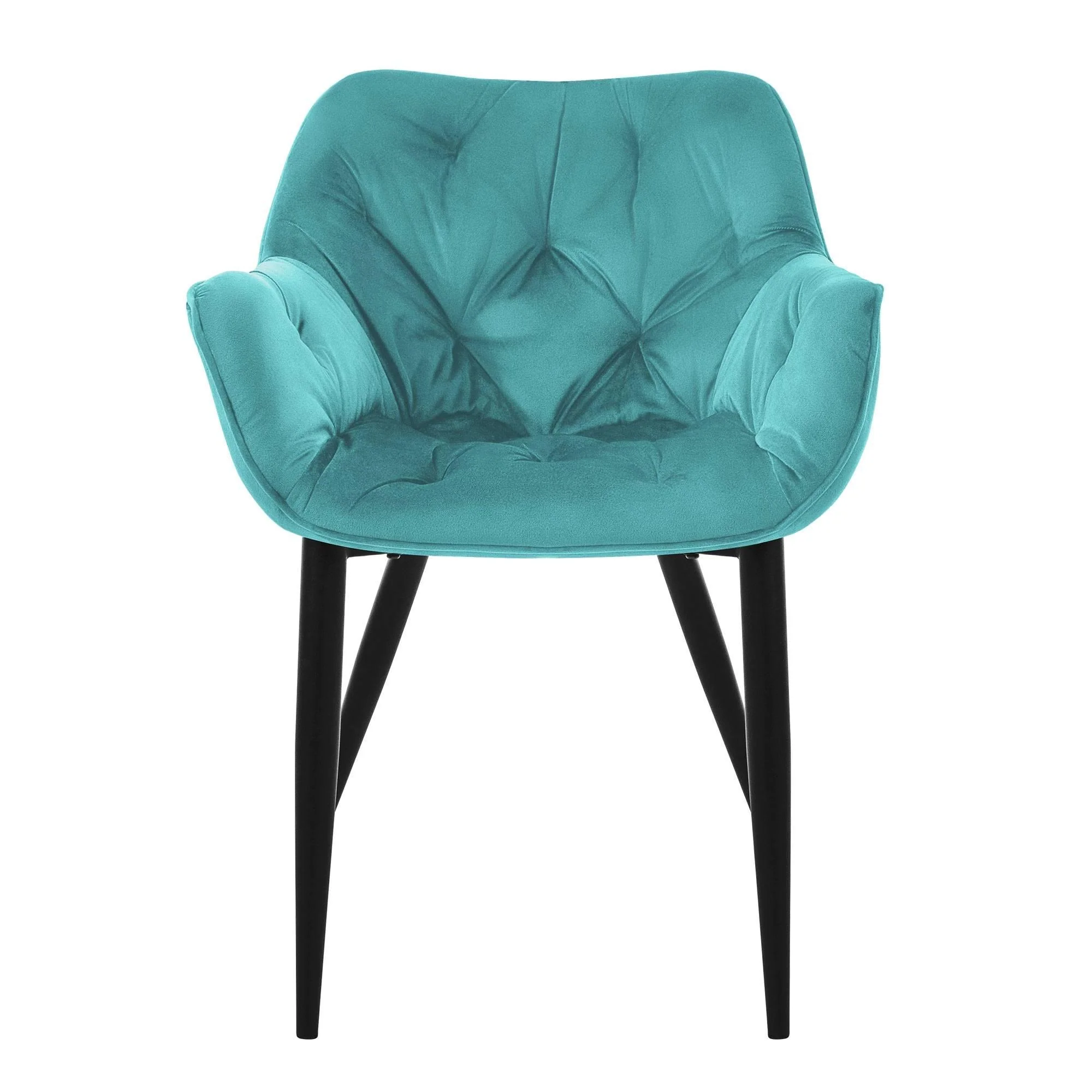 Set van 4 eetkamerstoelen Saga velvet