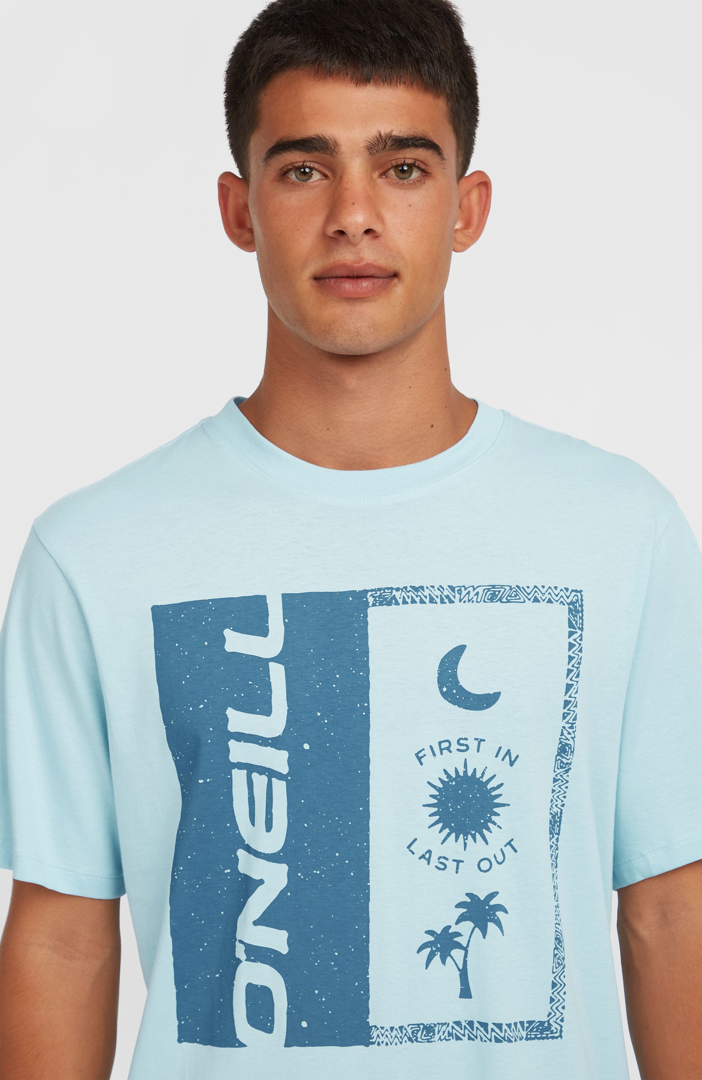 Heren O'Neill Front Print T-shirt